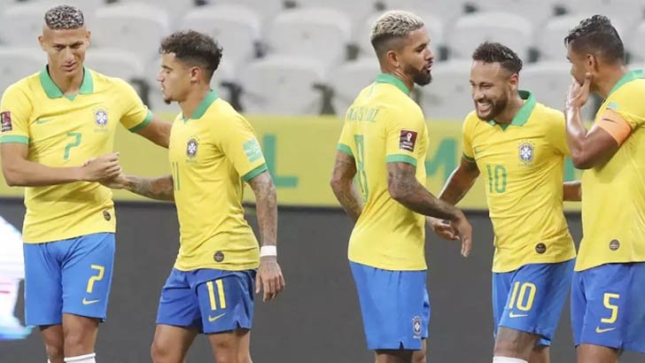 বিশ্বকাপ বাছাইপর্বের ২ ম্যাচের জন্য ব্রাজিল দল ঘোষণা