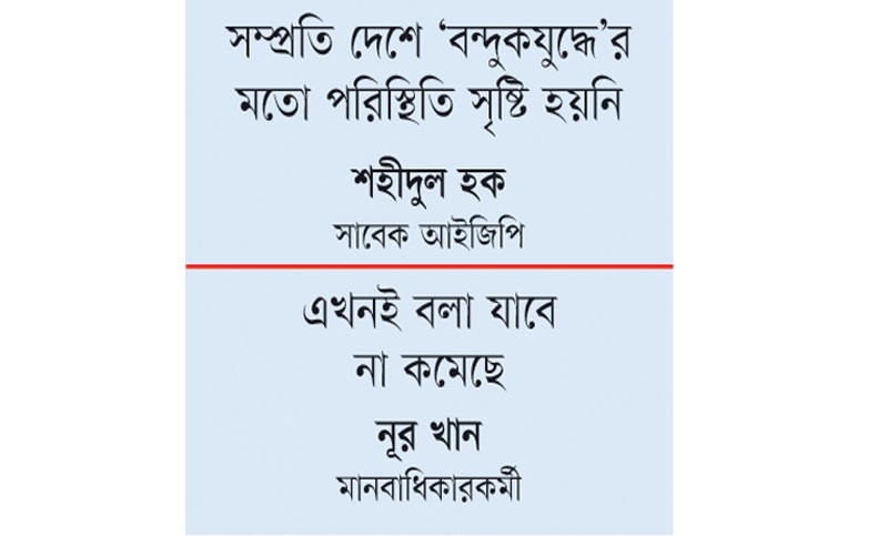 প্রায় শূন্যের কোঠায় ‘ক্রসফায়ার’