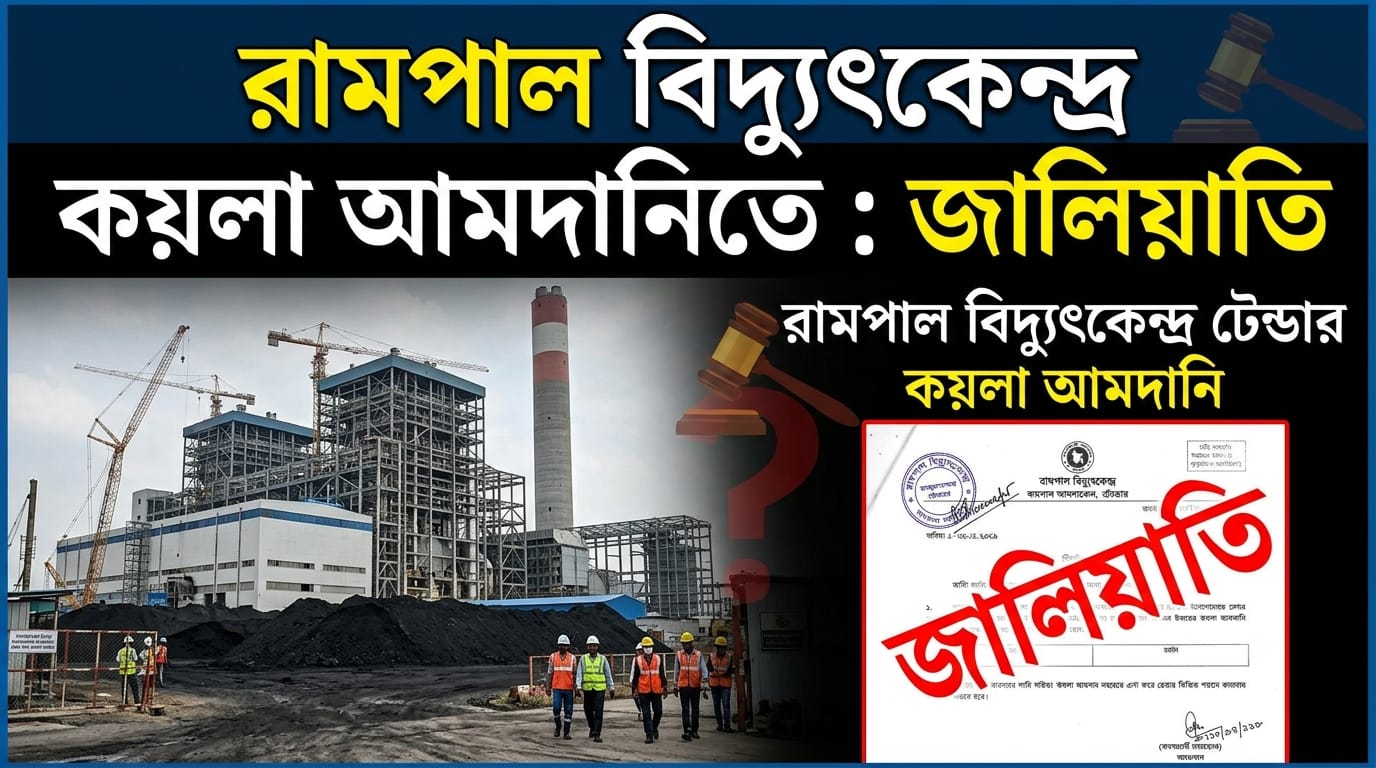 রামপালে কয়লা সরবরাহে বিতর্কিত এস আলম গ্রুপ: জালিয়াতি ও পক্ষপাতিত্বের গুরুতর অভিযোগ