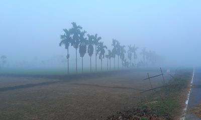 শীতে কাঁপছে তেঁতুলিয়া