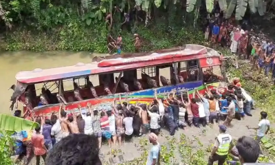 কুষ্টিয়ায় বাস-ট্রাক সংঘর্ষে নিহত ৩, আহত ২৫