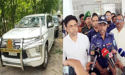 শিশু হত্যার অভিযুক্তকে ছিনিয়ে নিতে পুলিশের ওপর হামলা, ডিসি-এসপি ও ওসির গাড়ি ভাঙচুর