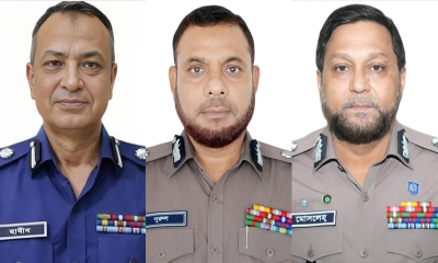 র‌্যাব ডিজি, এসবি-সিআইডি প্রধানসহ পুলিশের উচ্চ পর্যায়ে রদবদল