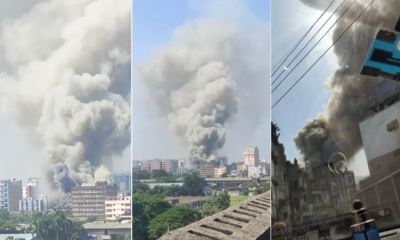 টঙ্গীতে ওষুধ কারখানায় ভয়াবহ আগুন, নিয়ন্ত্রণে কাজ করছে ৮ ইউনিট