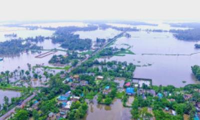 ৭২ ঘন্টার মধ্যে দেশের ৭ জেলায় আবারও বন্যার শঙ্কা