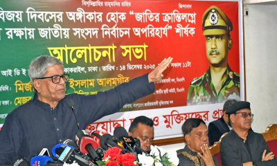 স্বাধীনতাবিরোধিরা এখন ভোল পাল্টে নতুন দেশ গড়ার ভাব দেখাচ্ছে: মির্জা ফখরুল