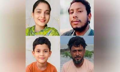 মেঘনা নদীতে ট্রলারডুবি, একই পরিবারের ৩ জনের মরদেহ উদ্ধার