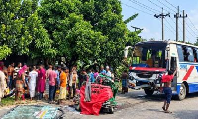 ময়মনসিংহে বাস-সিএনজি অটোরিকশা সংঘর্ষে নিহত ৭