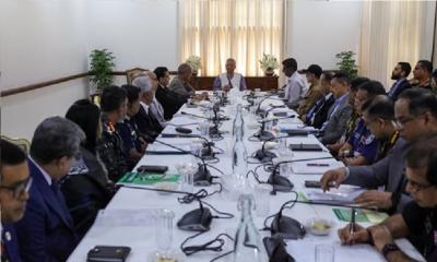 জাতীয় নির্বাচন প্রস্তুতি নিয়ে প্রধান উপদেষ্টার সভাপতিত্বে উচ্চপর্যায়ের বৈঠক