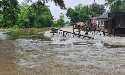 দেশের উত্তর-পূর্বাঞ্চলে আকস্মিক বন্যার আভাস