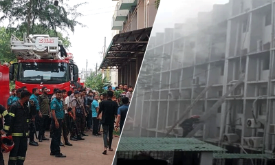 খুলনা মেডিক্যালে আগুন.বিস্ফোরণের আতঙ্ক, সরিয়ে নেওয়ার সময় রোগীর মৃত্যু