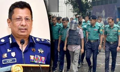 রাজসাক্ষী সাবেক আইজিপি মামুনকে ট্রাইব্যুনালে নেওয়া হলো