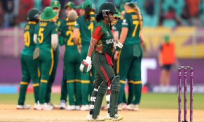 নারী ওয়ানডে বিশ্বকাপে লড়াইয়ে হারল বাংলাদেশ