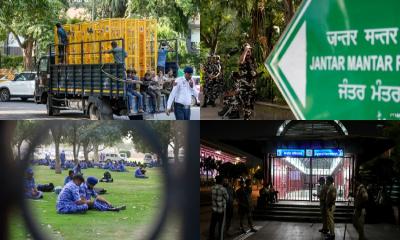 সিজেপির বিক্ষোভ ঘিরে উত্তাপ: অবরুদ্ধ দিল্লি