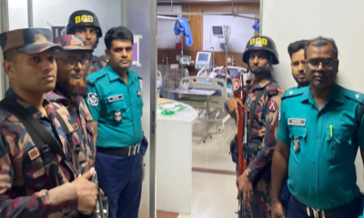 গুলিবিদ্ধ ভারতীয় চোরাকারবারি ঢাকায় আটক