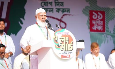 যে কোনো সময় আসতে পারে এক দফা দাবি: জামায়াত আমির