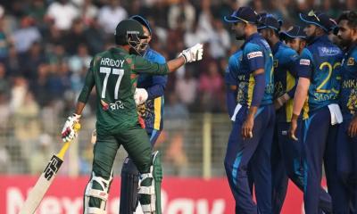 শ্রীলঙ্কার সাথে বাংলাদেশ সিরিজের সূচি ঘোষণা