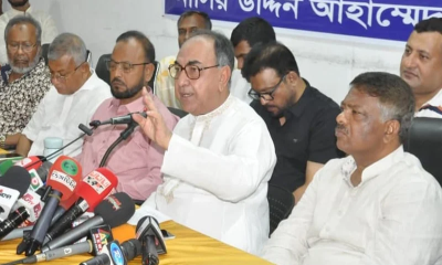 আওয়ামী লীগ নিষিদ্ধের আড়ালে দেশে সাজানো নাটকীয়তা চলছে: মির্জা আব্বাস