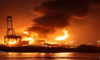 কুয়েতের দ্বিতীয় তেল শোধনাগারে এবারও ইরানের ড্রোন হামলা, দাউ দাউ করে জ্বলছে