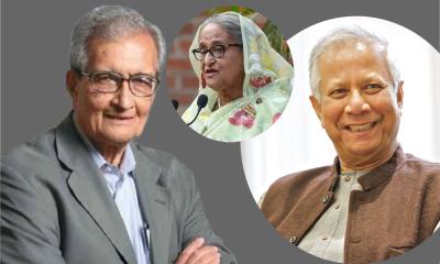 নোবেলজয়ী অমর্ত্য সেন ড. ইউনূস, আ.লীগ-জামায়াতকে নিয়ে যা বললেন