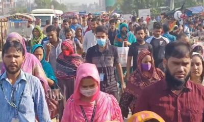 শিল্পাঞ্চলে খুলেছে কারখানা, পরিস্থিতি স্বাভাবিক