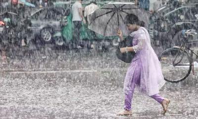 রাজধানী ঢাকাসহ দেশের ১৩ জেলায় বৃষ্টির আভাস, নদীবন্দরে সতর্কতা