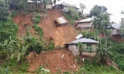 চট্টগ্রামের বিভিন্নস্থানে ভারী বৃষ্টিপাতে ভূমিধসের আশঙ্কা
