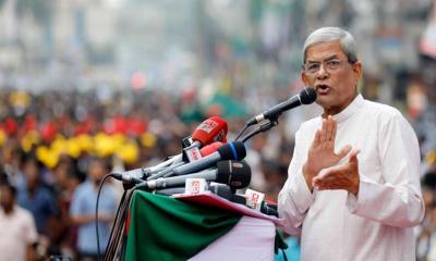 গত ১৫ বছরের দুঃশাসনে ধ্বংস হয়েছে গণতন্ত্র,অর্থনীতি ও মানুষের অধিকার-মির্জা ফখরুল