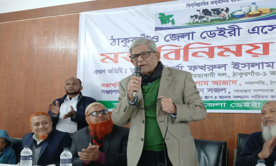 সরকার গঠন করলে এক কোটি মানুষের কর্মসংস্থানের ব্যবস্থা করা হবে- মির্জা ফখরুল