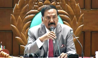 স্পিকার নির্বাচিত হলেন মেজর (অব.) হাফিজ উদ্দিন আহমদ