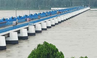 তিস্তার পানি বিপৎসীমার কাছাকাছি