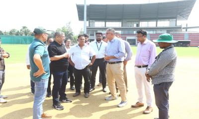 আনভীর ক্রিকেট স্টেডিয়ামের সুযোগ-সুবিধায় সন্তুষ্ট বিসিবি