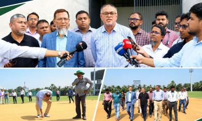 আনভীর ক্রিকেট স্টেডিয়ামের সুযোগ-সুবিধায় সন্তুষ্ট বিসিবি