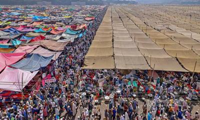 এবার নির্বাচনের আগে ইজতেমা হচ্ছে না খুলে ফেলা হচ্ছে প্যান্ডেল