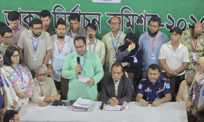 জাকসু নির্বাচনের হল সংসদ ফল ঘোষণা শুরু হয়েছে