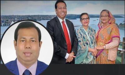 ৫ কোটি টাকার গেট শেখ হাসিনার পিয়ন জাহাঙ্গীরের বাড়িতে