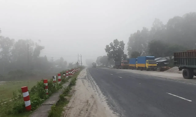 তেঁতুলিয়ায় কুয়াশা,শীতের বার্তা!