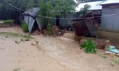 ঝিনাইগাতীবাসীর প্রাণের দাবি মহারশি নদীতে বেড়িবাঁধ চাই