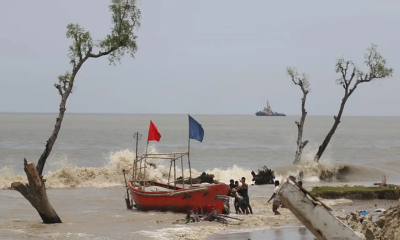 সাগরে লঘুচাপ,৩ নম্বর সতর্ক সংকেত সমুদ্রবন্দরে