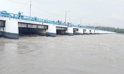 তিস্তার পানি বিপৎসীমার উপরে