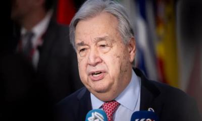 মার্কিন যুক্তরাষ্ট্র ও ইসরায়েলকে যুদ্ধ বন্ধের আহ্বান জাতিসংঘ মহাসচিবের