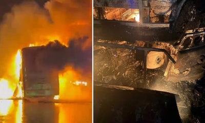ভারতে বাস-বাইক সংঘর্ষে ভয়াবহ অগ্নিকান্ডে নিহত ২০