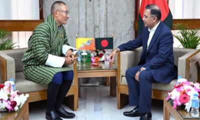 তারেক রহমানের সঙ্গে ভুটানের প্রধানমন্ত্রীর সৌজন্য সাক্ষাৎ