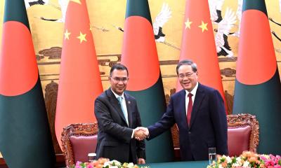 চীনের প্রধানমন্ত্রীর সঙ্গে তারেক রহমানের বৈঠকে ২ চুক্তিসহ ১৩ সমঝোতা স্মারক সই
