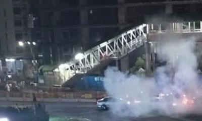 ঢাকা শহরের বিভিন্ন এলাকায় একের পর এক ককটেল বিস্ফোরণ