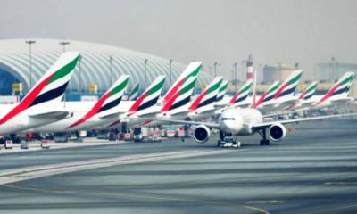 দুবাই বিমানবন্দরে এবার সব ফ্লাইট চলাচল স্থগিত