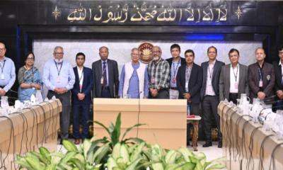 ভূমিকম্প বিশেষজ্ঞদের সঙ্গে বৈঠকে প্রধান উপদেষ্টা