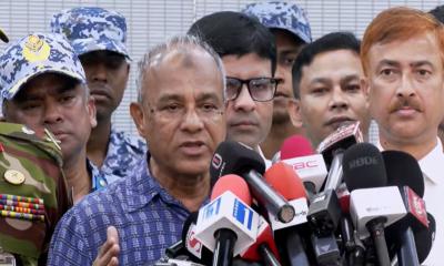 বিমানবন্দরে আগুনের ঘটনা খতিয়ে দেখবে ৪ দেশের বিশেষজ্ঞ দল-স্বরাষ্ট্র উপদেষ্টা