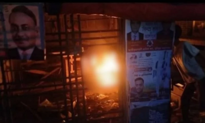 বিএনপির কুমিল্লা কার্যালয়ে ছাত্রদলের পদবঞ্চিতদের ভাঙচুর-আগুন