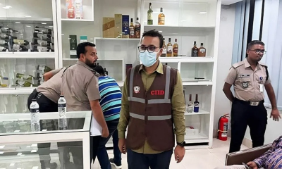 সালমান মুক্তাদিরের শ্বশুরের গুলশানের ৪ মদের গুদাম সিলগালা
